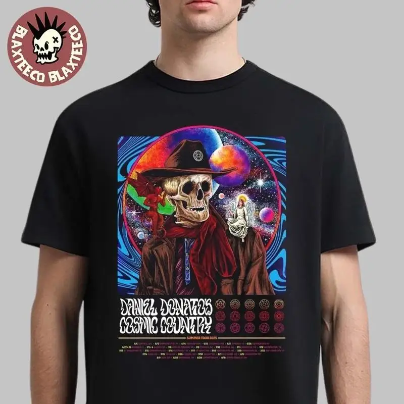 

Everything Must Go Summer Tour 2025 Daniel Donato Äôs Cosmic County T Shirt