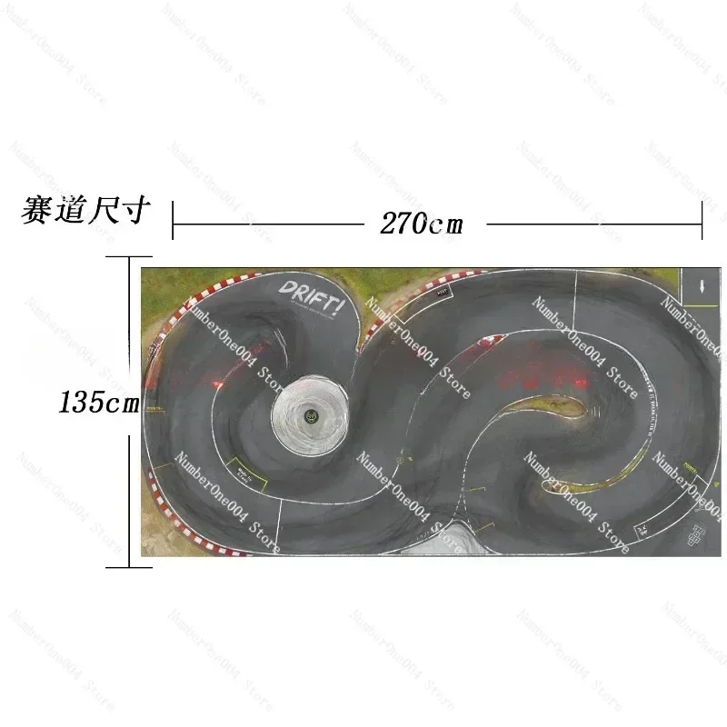 Mosquito car 1/28 24 MINI-Z DRZ2 GLD simulation mosquito car professional drift thickened track track track