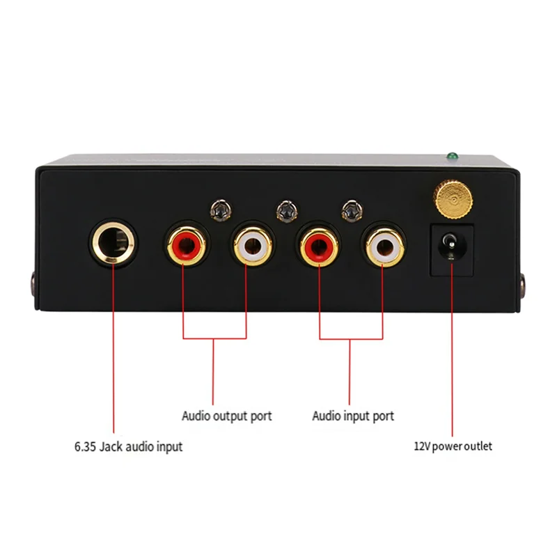 SQPP-PP400 턴테이블 튜브 앰프 스피커 EU 플러그용 RCA 인터페이스가 있는 초소형 포노 프리앰프 프리앰프