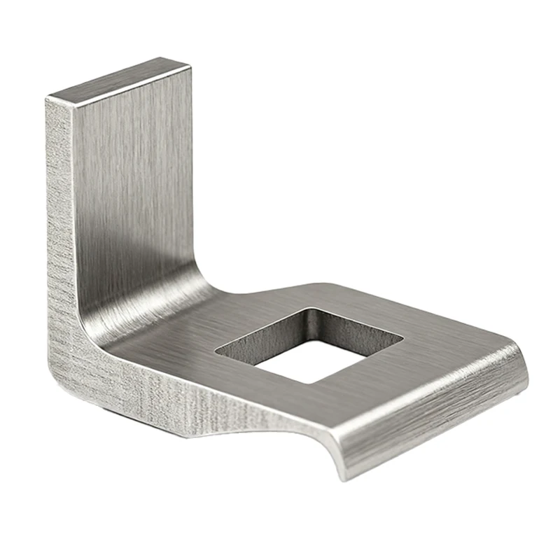 Custom Precision CNC Machining Services  CNC Machined 304 Stainless Steel L-Shaped Bracket