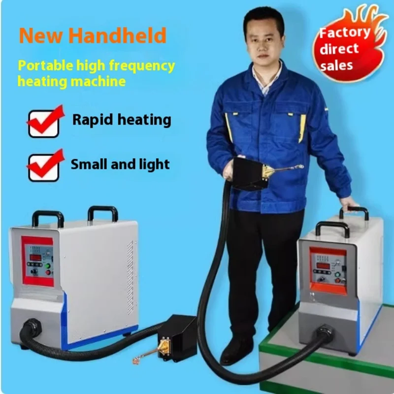 Heiße Verkaufsstile auf der Plattform Hochfrequenz-Handheld tragbare Induktionsheizmaschine Heizmaschine Schweißklimaanlage