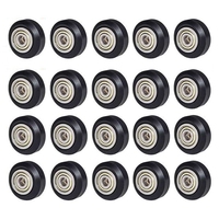 20 Pcs 3D Printer Parts POM Pulley Wheel 625Zz Idler Pulley Gear Passive Round Wheel For Creality Ender 3 CR-10