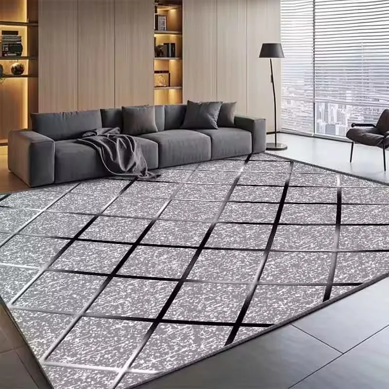 

Modern Light Luxury Carpets for Living Room Decoration Abstract Rug Large Bedroom Lounge Rugs 300x400 Coffee Table Mat Non-slip