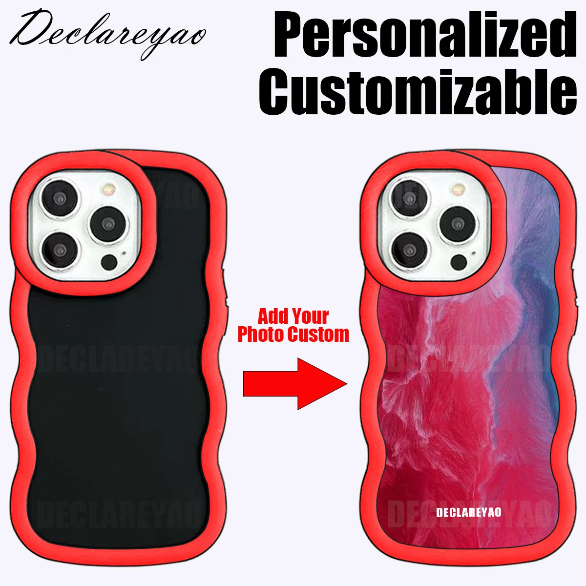 Personalizzato nome fai da te foto custodia morbida personalizzata per Realme C15 C20 10 C53 C55 Narzo N53 N55 13 Pro Plus Nota 50 C67 C53 C63 9 Cover