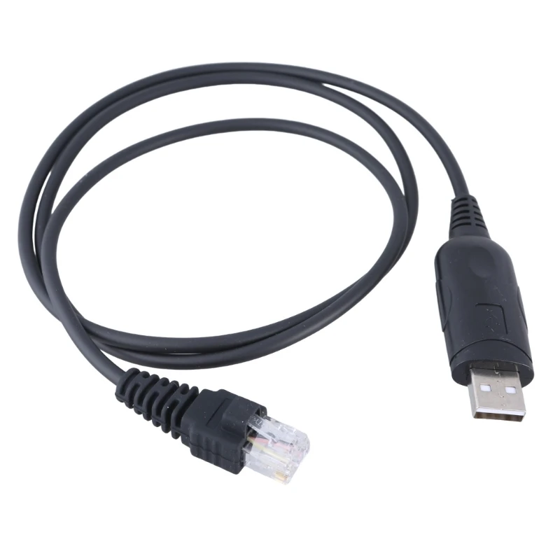 Vehicle Radio Programming Cord with USB Interfaces Mobile Two Way Radio USB Programming Wire Suitable for 600 610