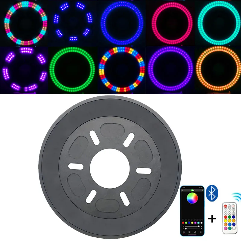 

For Ford Bronco 2021-2026 RGB Spare Tire Brake Light Wheel Light 3rd Third Brake Light