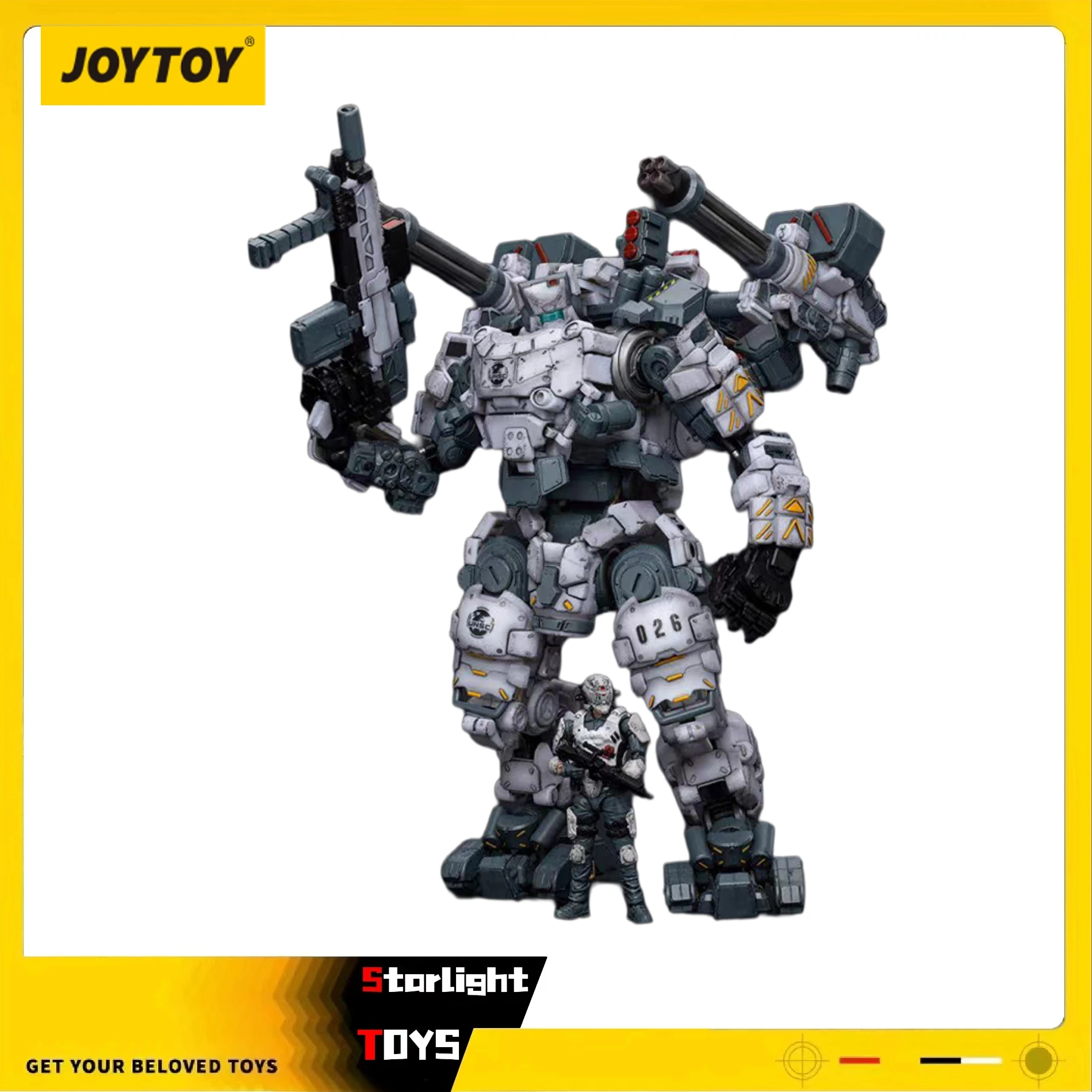 

JOYTOY 1/18 Action Figure Steel Bone Mecha Toys Model Gifts Collection