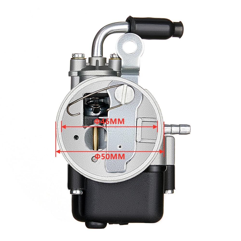 Malossi SHA 12 Carburateur DellOrto SHA 103 MBK 51 for Piaggio Vespa Ciao Tomos - New - Motorcycle Carburetor