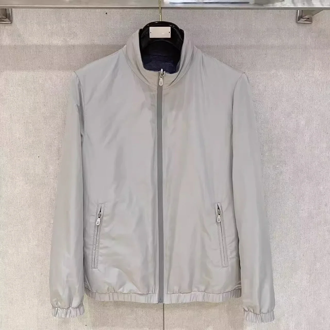 

Двусторонняя куртка BC с вышивкой и воротником-стойкой