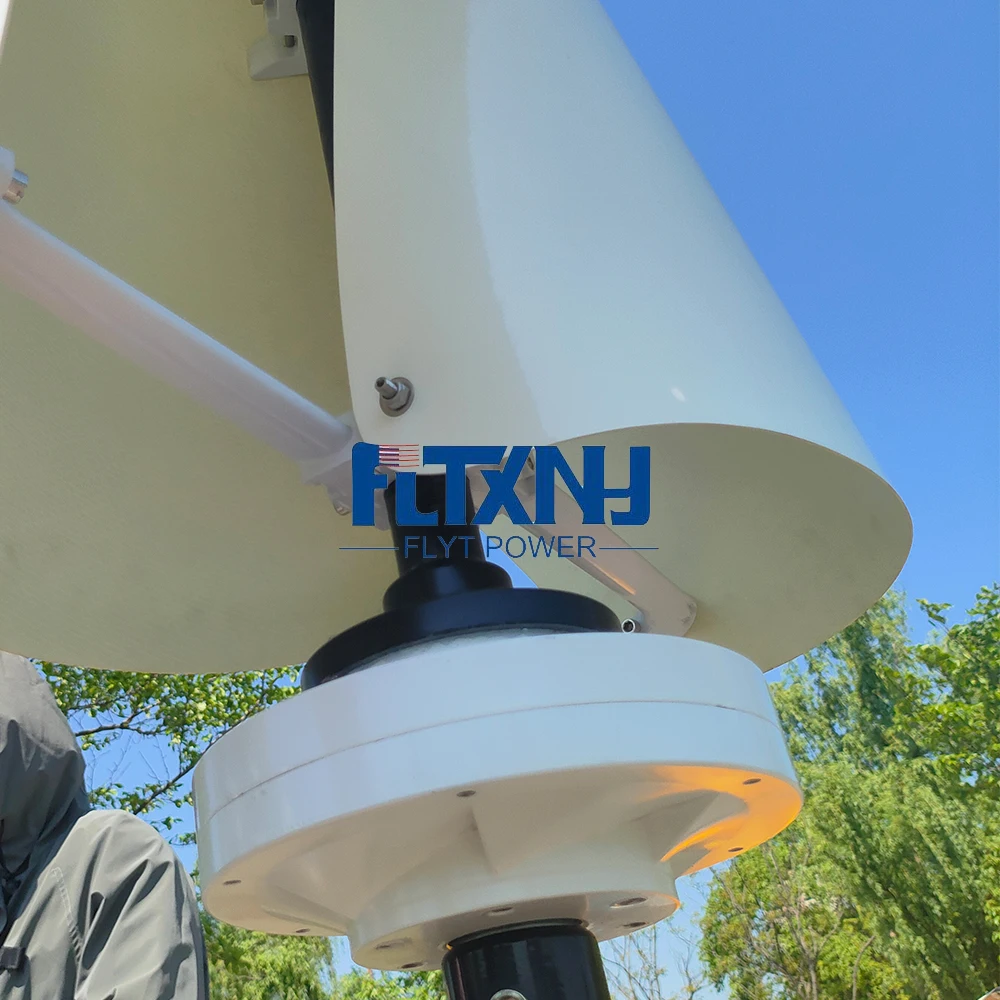 Wind generators 4KW 6KW Vertical Axis Wind Turbine 12V 24V 48V 220V AC Output Household Complete Kit Free Energy Off-Grid System