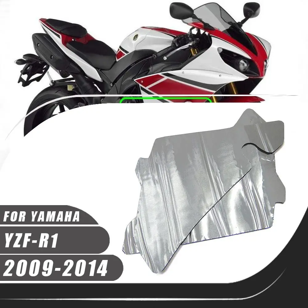 Motorcycle Pre-Cut Belly Fairing Heat Shield Mat Insulation Protection For 2009-2014 YAMAHA YZF-R1 YZF R1 2013 2012 2011 2010