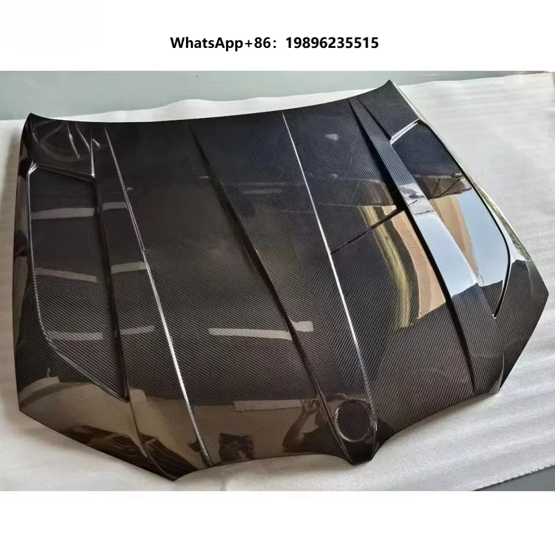 Real Dry Carbon Fiber LD Style Engine Hood