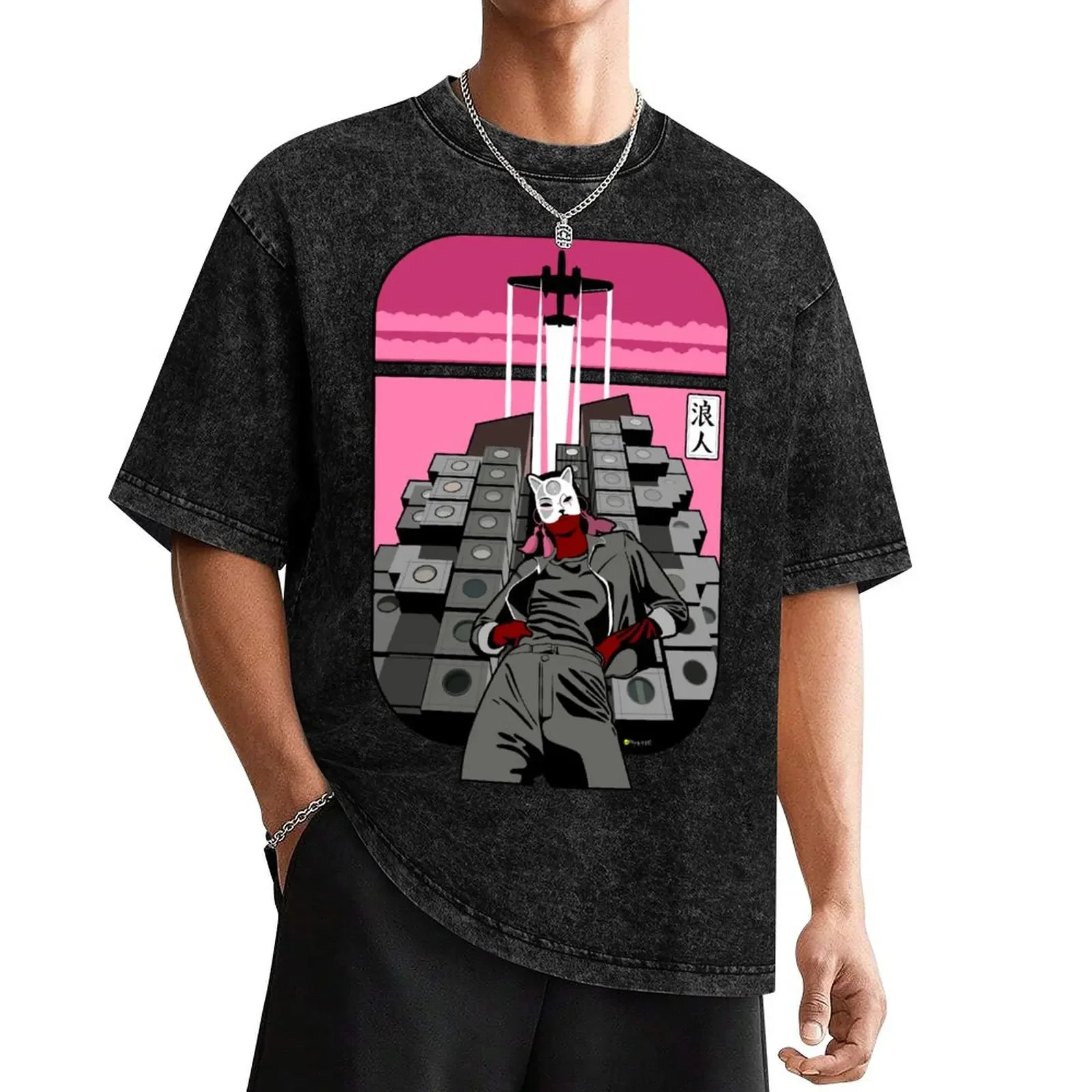 

Ronin T-Shirt summer top quick drying summer tops anime figures mens t shirts