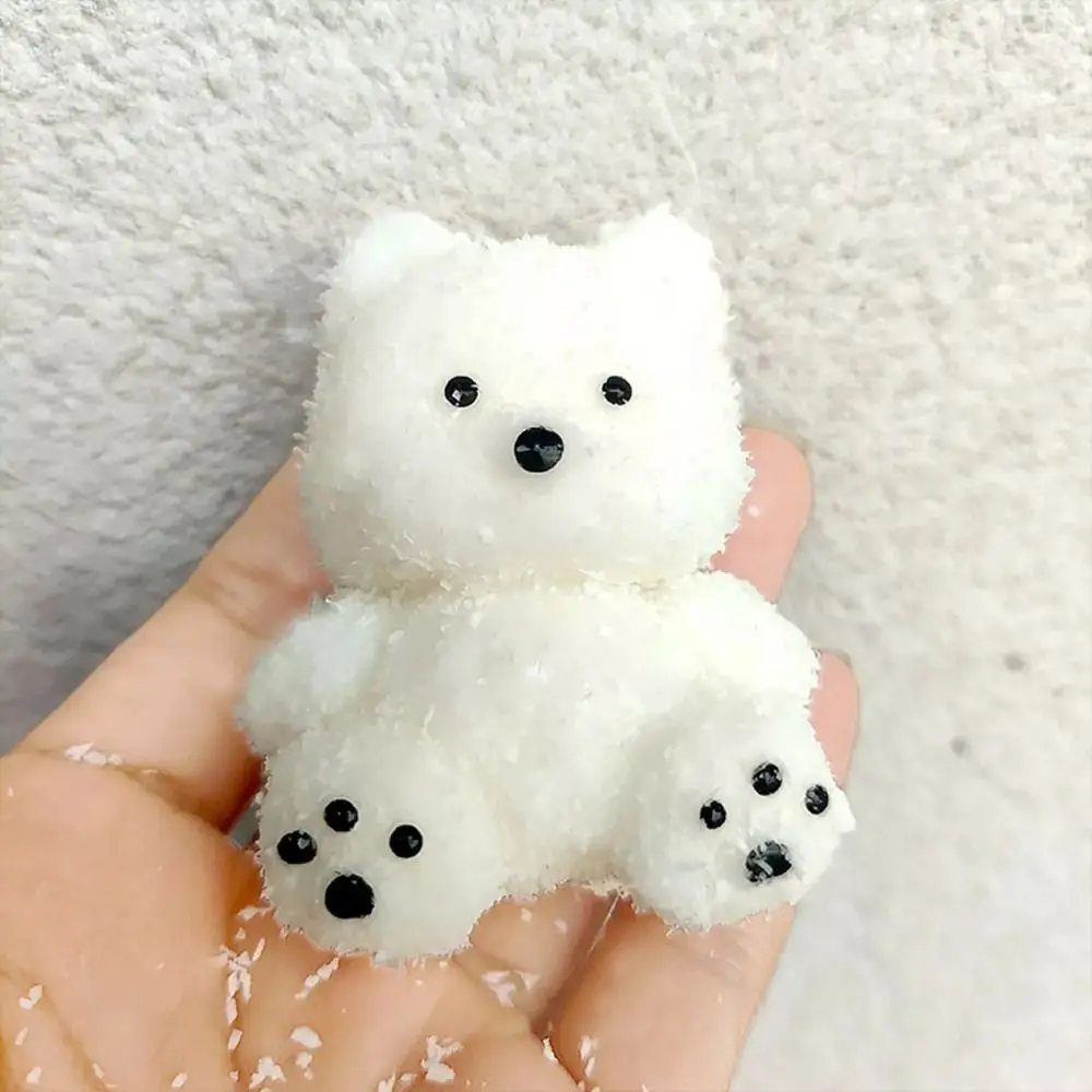 Bonito dos desenhos animados pequeno urso coelho squeeze brinquedo engraçado macio lento rebote liberação de estresse brinquedos criativos brinquedos de descompressão crianças presentes