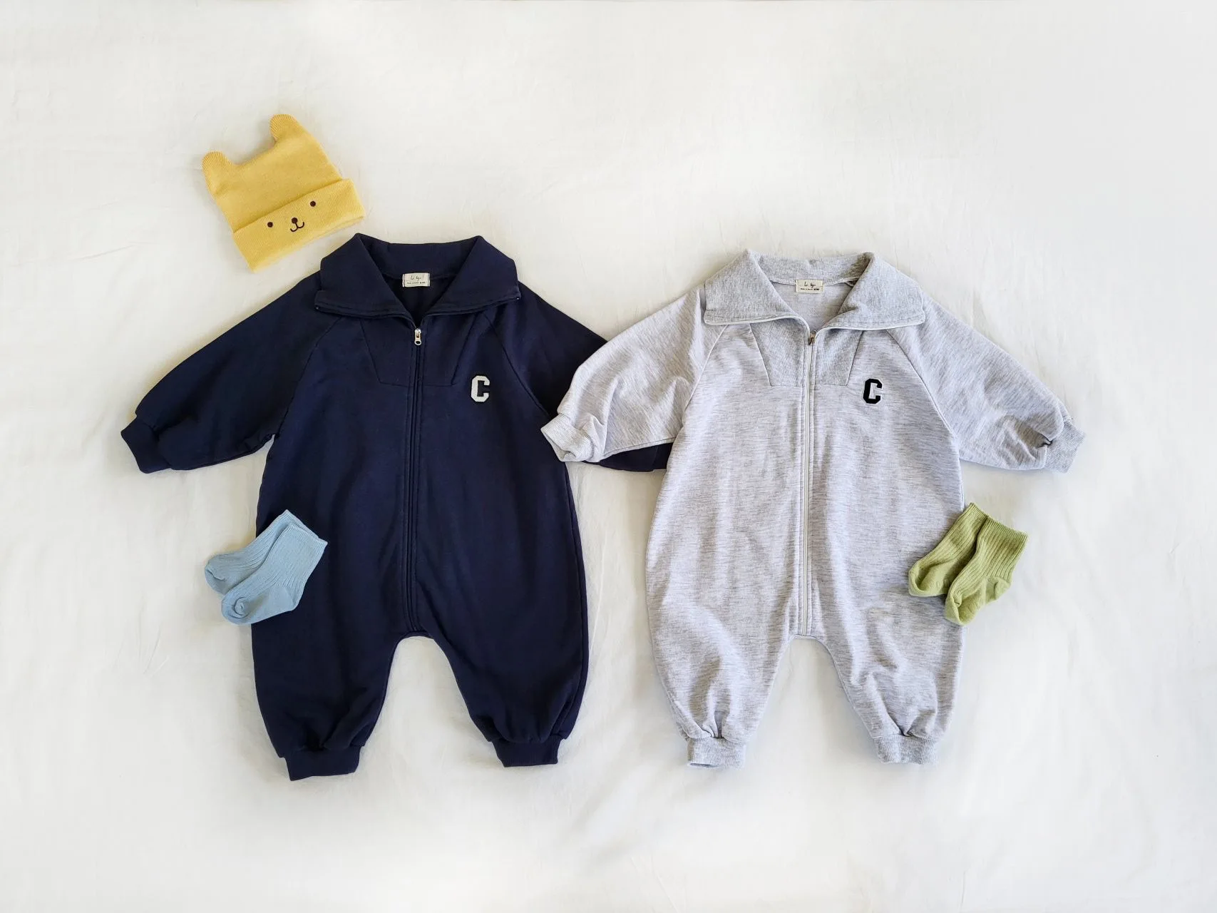 2024 Spring New Baby Romper Infant Boys Girls Long Sleeve Casual Jumpsuit Fashion Newborn Toddler Letter Print Clothes