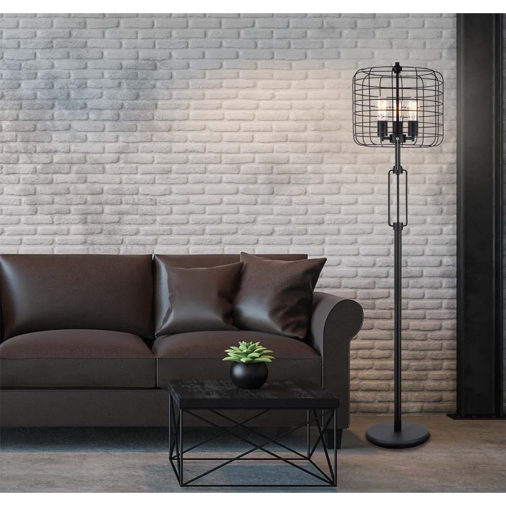 65"H Black Industri…