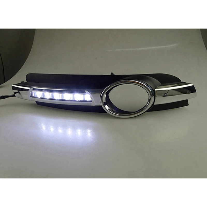 フォグライト交換用スペアパーツ,LED DRL,2個,a6 c6 2005-2008用スペアパーツ