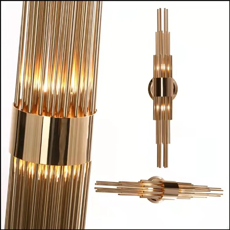 Clear Glass G9 Wall Lamp