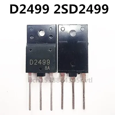 Original 4pcs/ D2499 2SD2499   TO-3PF 1500V 6A