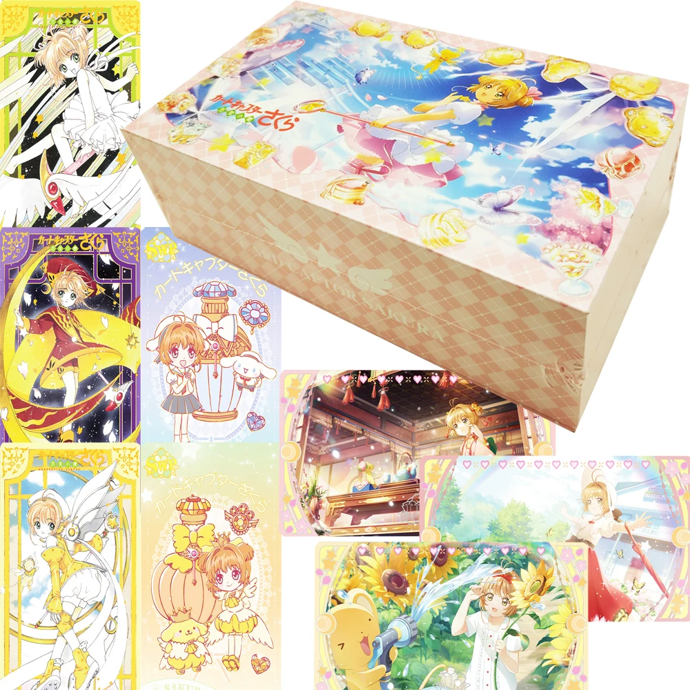 

Magical Girl Anime Collection Cards for Kids Lovely Comic Protagonist Popular Cartoon IP Co Branded Cards Festival Gifts Toys