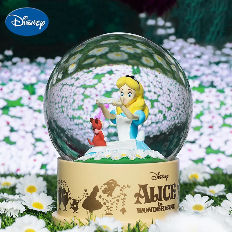 

Disney In Wonderland Alice Crystal Ball Ornaments Around The Animation Creative Cartoon Cute Crystal Ball Jewelry Holiday Gifts