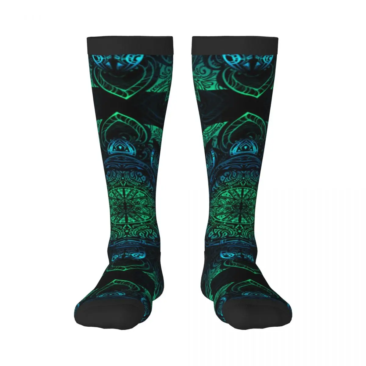 

Casual Stockings Sea Turtle Mandala Knee Thigh High Long Socks