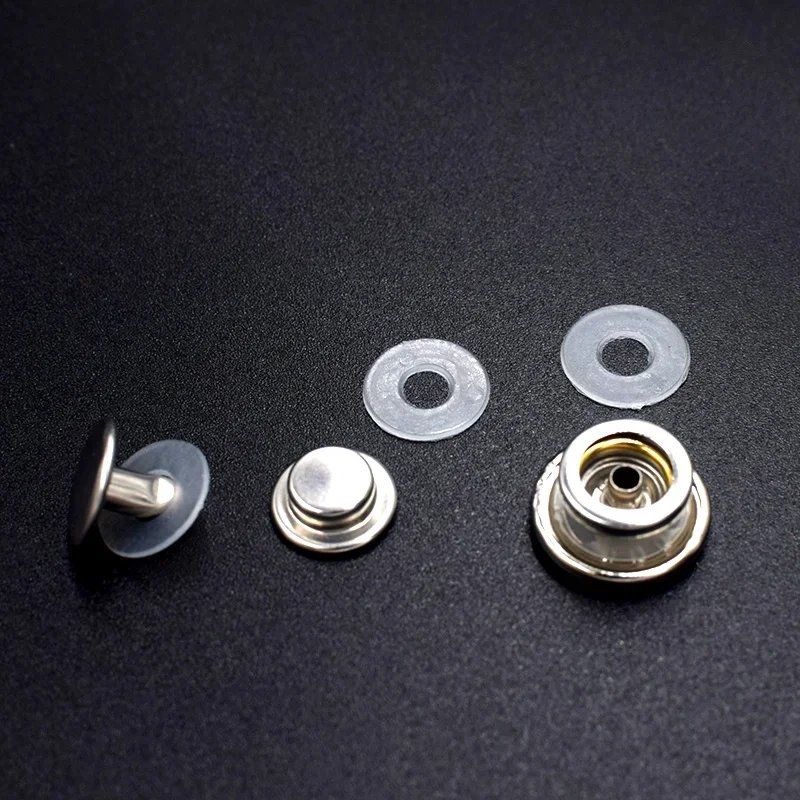 Plastic Eyelets Washers Nylon Transparent Insulating Plain Gasket Ring Spacer Flat Washer Pad used for Eyelets Buttons Fastner