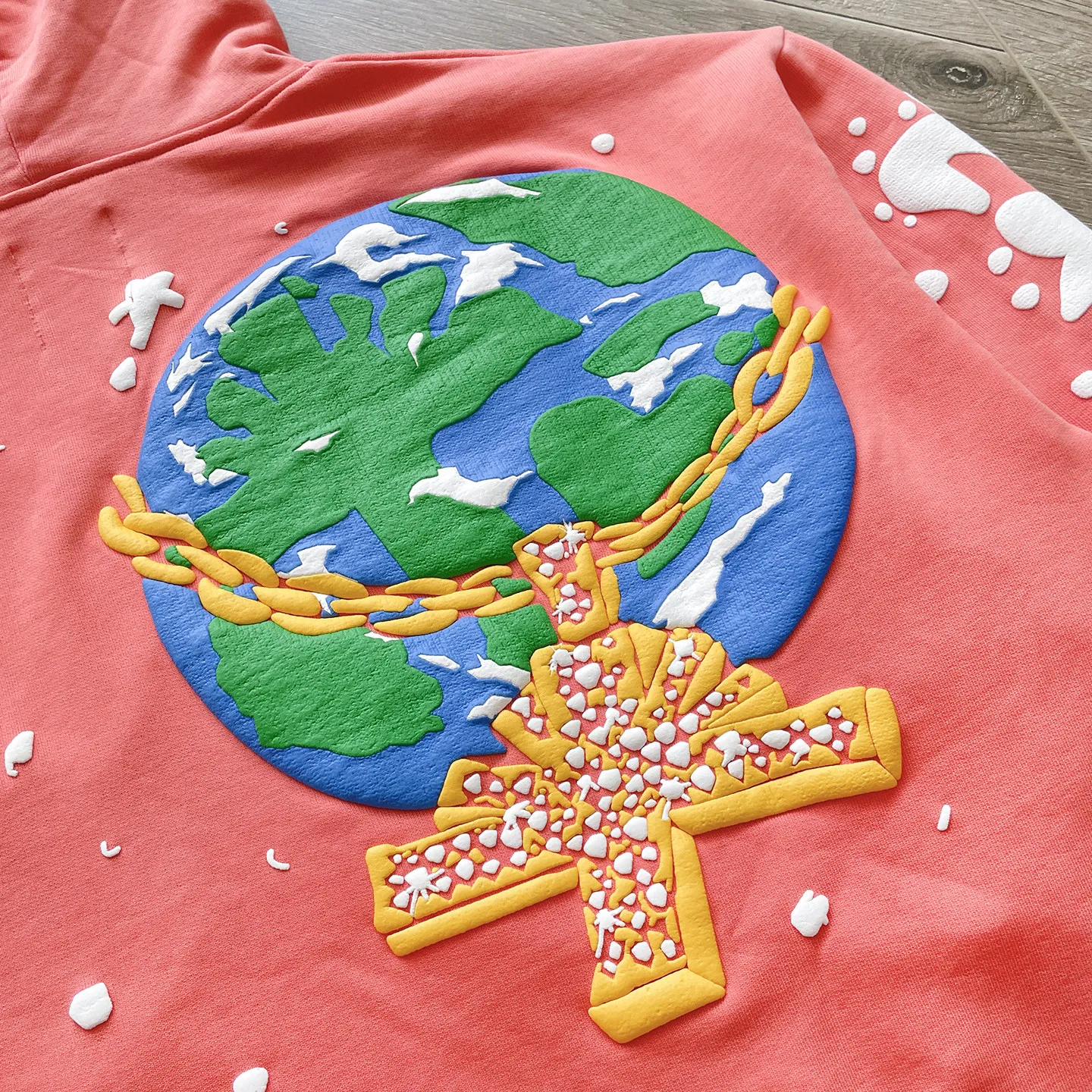 VERTABRAE Cosmic Zip Up Hoodie