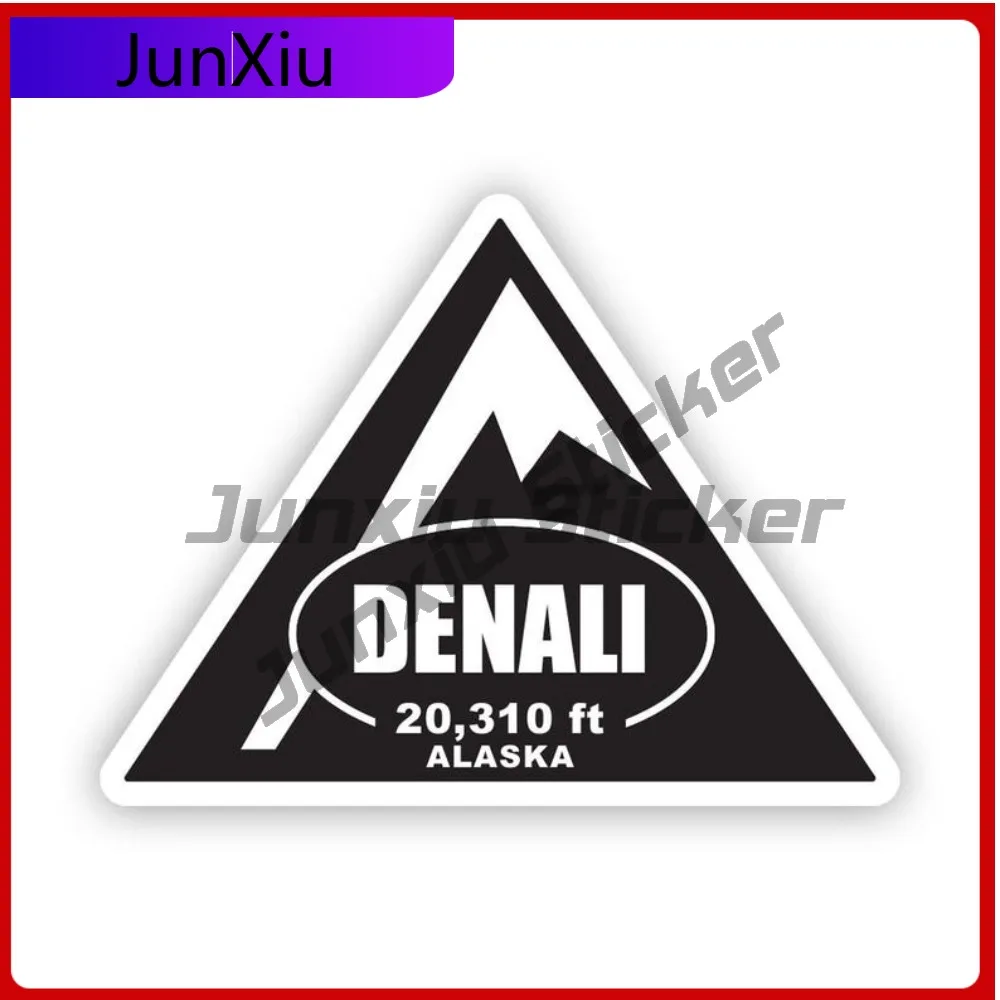 

Amazing Retro Denali Sticker Uv Protected Decals Alaska Summit Peak Mount Mckinley Mountaineering Hiking Sticker Uv