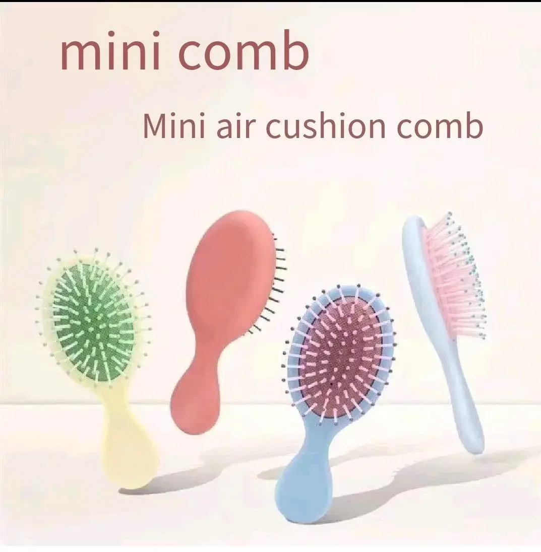 1pcs Mini Detangler Hair Brushes Massager Anti Static Air Bag Hair Comb Wet and Dry Portable Hairbrush Salon Styling Accessories image 5