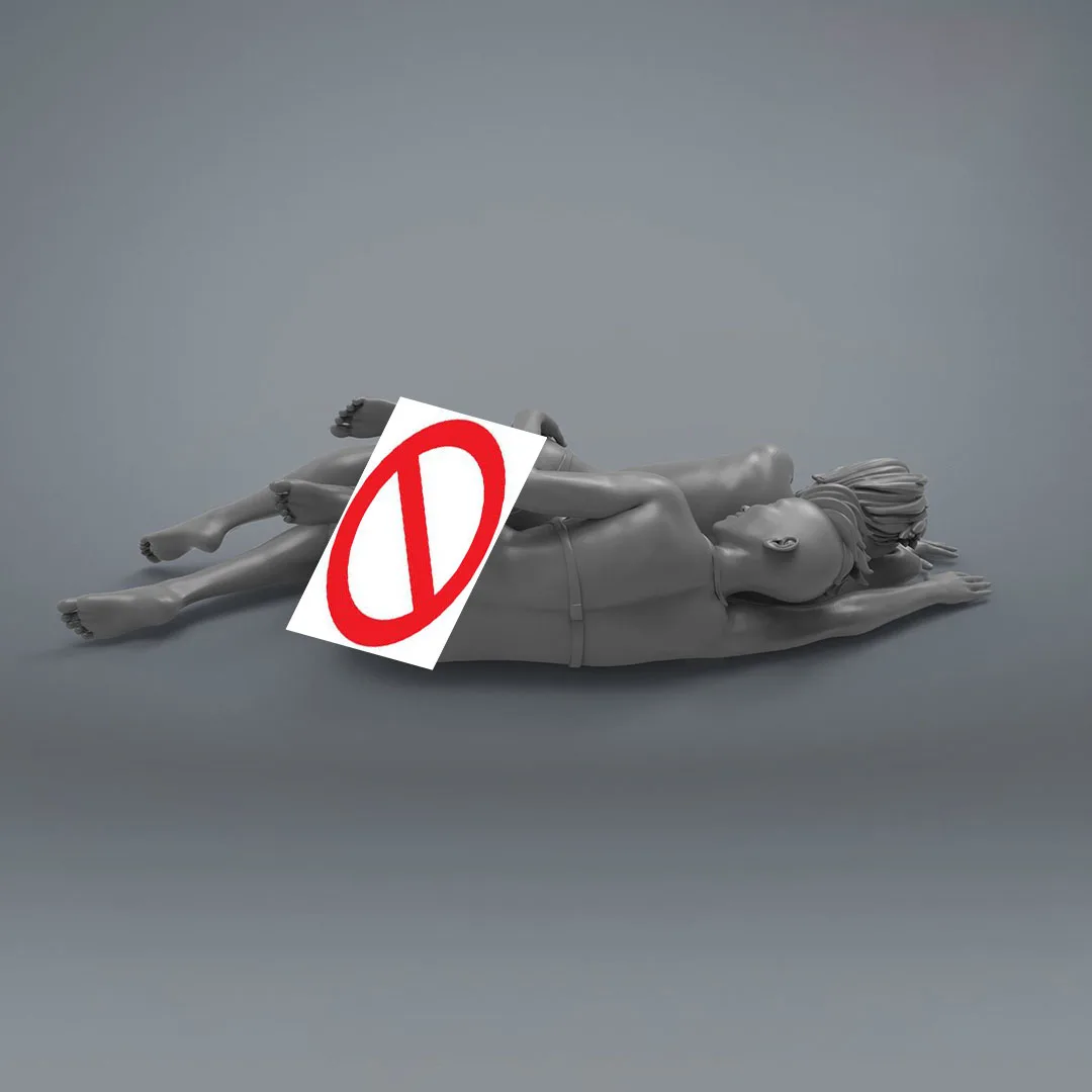 

Character mini resins drawing assembly kits, NSFW, unpainted and undecorated toys,(50mm, 75mm, 100mm, 120mm) 3D printed graphics