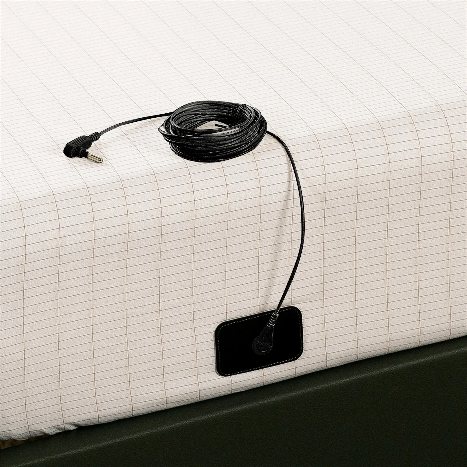 Grounding Sheets Earthing Sheet for Deep Sleep Recovery | Conductive Carbon Fiber Bed Sheet to Reduce Stress & Boost Energy Home