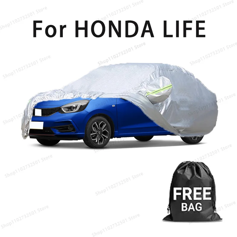 

Car cover For HONDA LIFE Full cover Waterproof sun protection cover Scratch resistant cars accessories