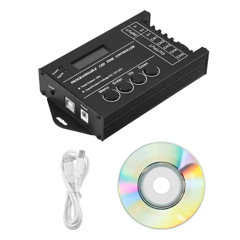 controleur-led-rgb-programmable-en-temps-reel-n10r-tc420-dc12v-24v-5-canaux-avec-variateur-de-temps