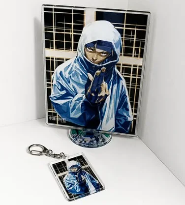 Only Customizable Creative DIY Acrylic Stand Keychain Badge Cartoon Double-Sided
