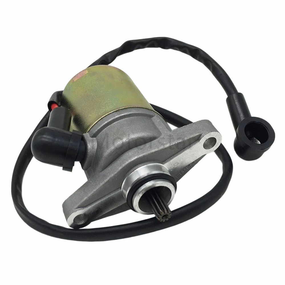 

For GY6 50cc 60cc 139QMB 139QMA Engine Parts Moped Scooter SUNL ROKETA 10T Starter Motor