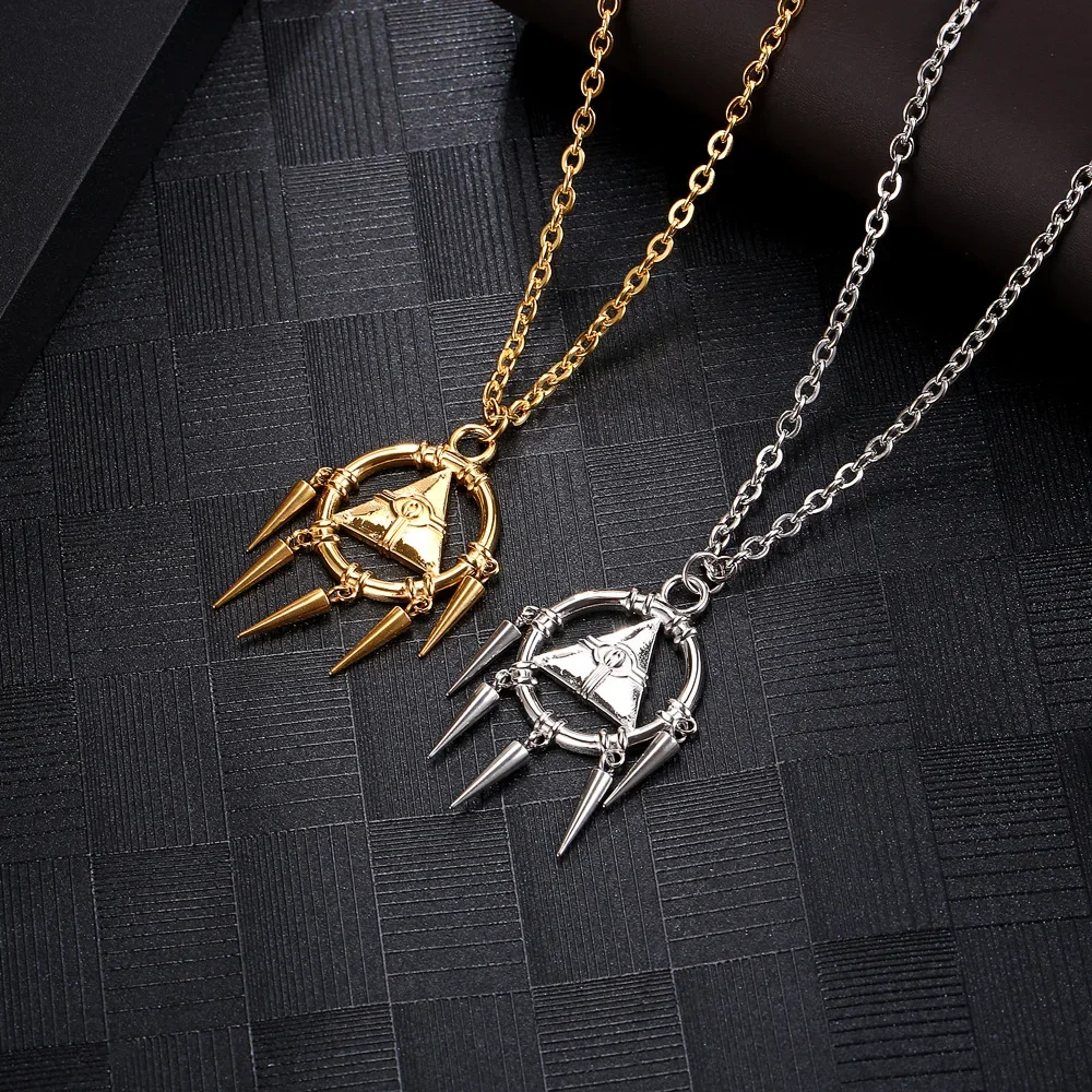 Anime Peripherals Card Game Necklace Fashion Jewelry Premium Exclusive Design Cosplay Costumes DIY Props Toys Halloween Party