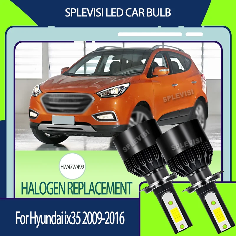 

IP67 3-year warranty LED High Low Beam Optimal Thermal Performance For Hyundai ix35 2009 2010 2011 2012 2013 2014 2015 2016