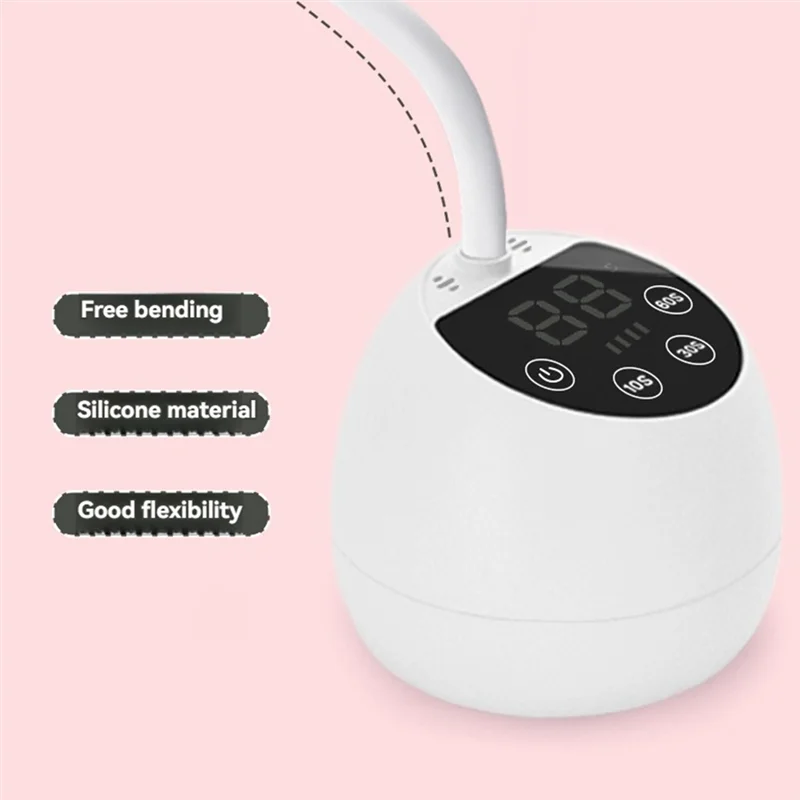 AA20-M2 Desktop Phototherapy Lamp Desktop Wireless Storage Intelligent Nail Lamp Lotus Induction Nail Lamp Nail Dryer
