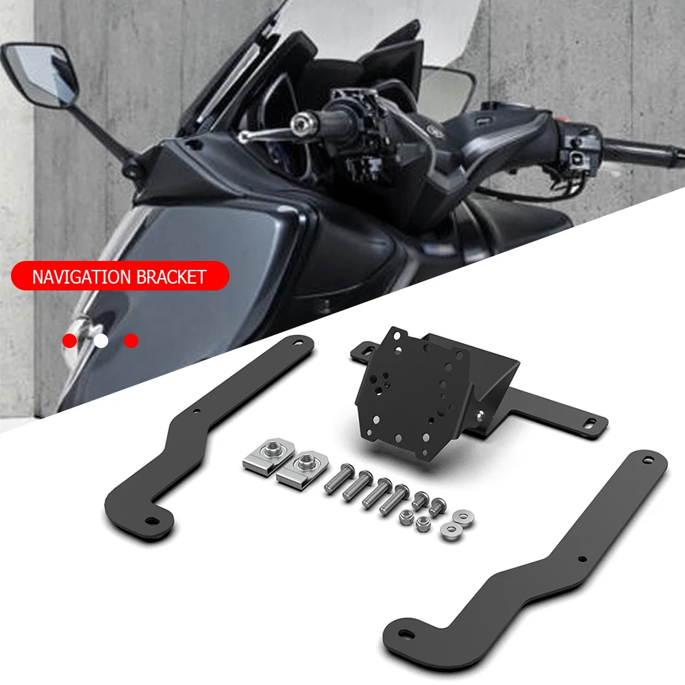 

For Yamaha TMAX 560 Motorcycle T-MAX560 GPS Smart Phone Navigation Mounting Bracket Adapter Holder TMAX560 2022 2023 2024 2025