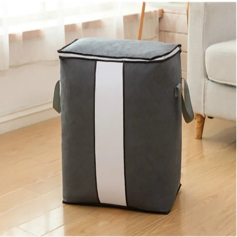 Non-Woven Clothes Storage Bag Folding Quilt Dust-Proof Cabinet Finishing Box Home Storage Supplies Space Bags Organizador