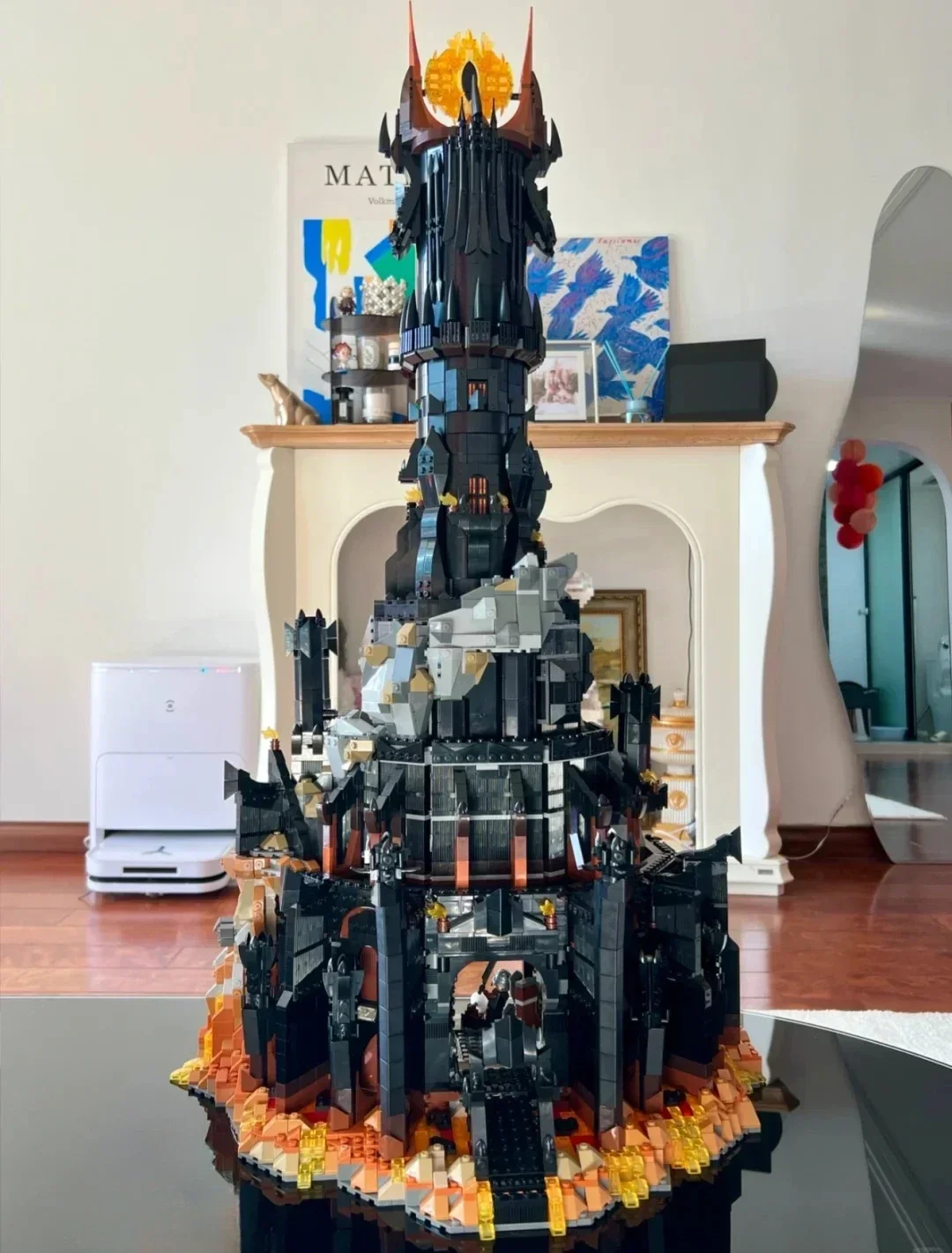 Dark Tower Fortress 10333 Conjuntos de blocos de construção compatíveis com partículas Legoed adequadas para presentes de Natal 5471pcs