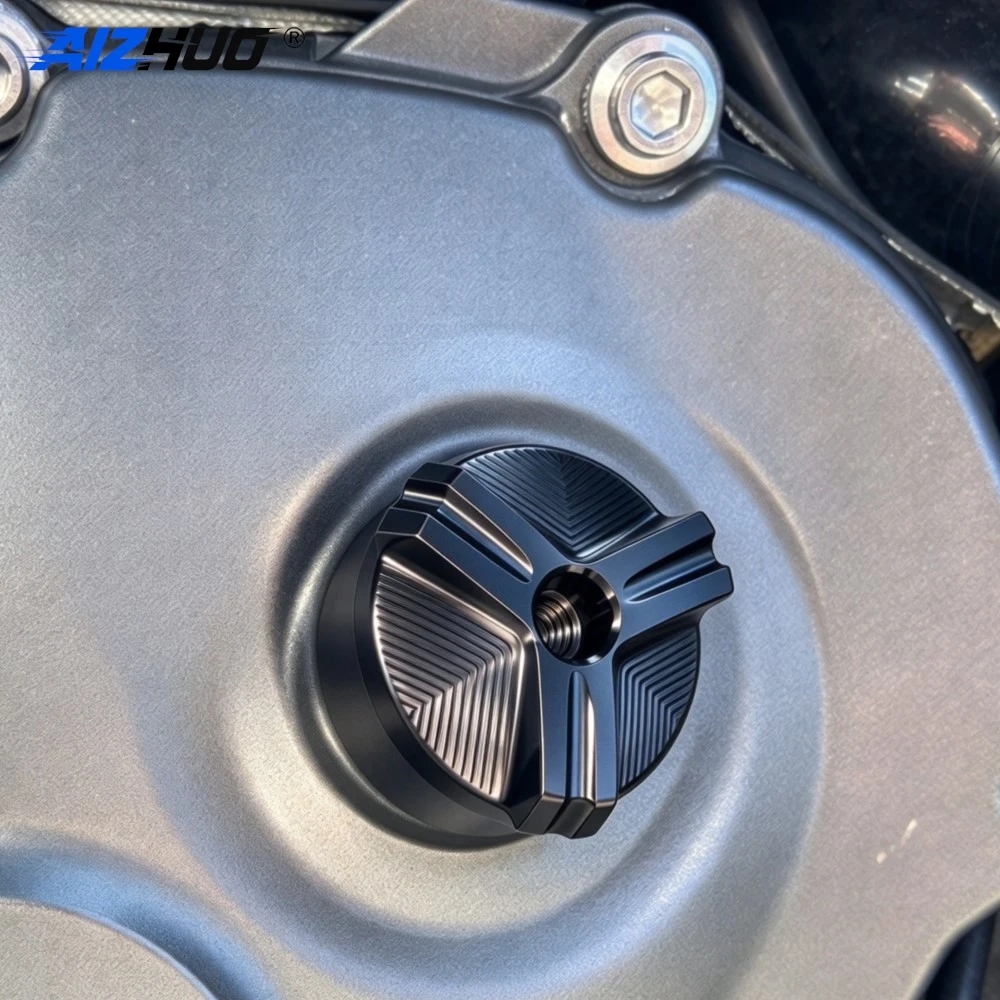 For Yamaha FAZER FZ6 FZ6R FZ1 FZ8 FAZER FZ750 FZR1000 Motorcycle Engine Oil Filler Cover Oil Filter Cover Protection Accessories
