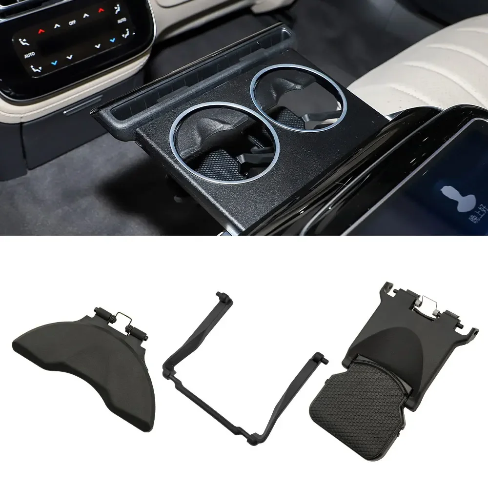 

For Mercedes W214 W222 W254 Car Rear Seat Armrest Drink Water Cup Holder Buckle For Benz E S GLC Class GLC260 E200 E300 S400