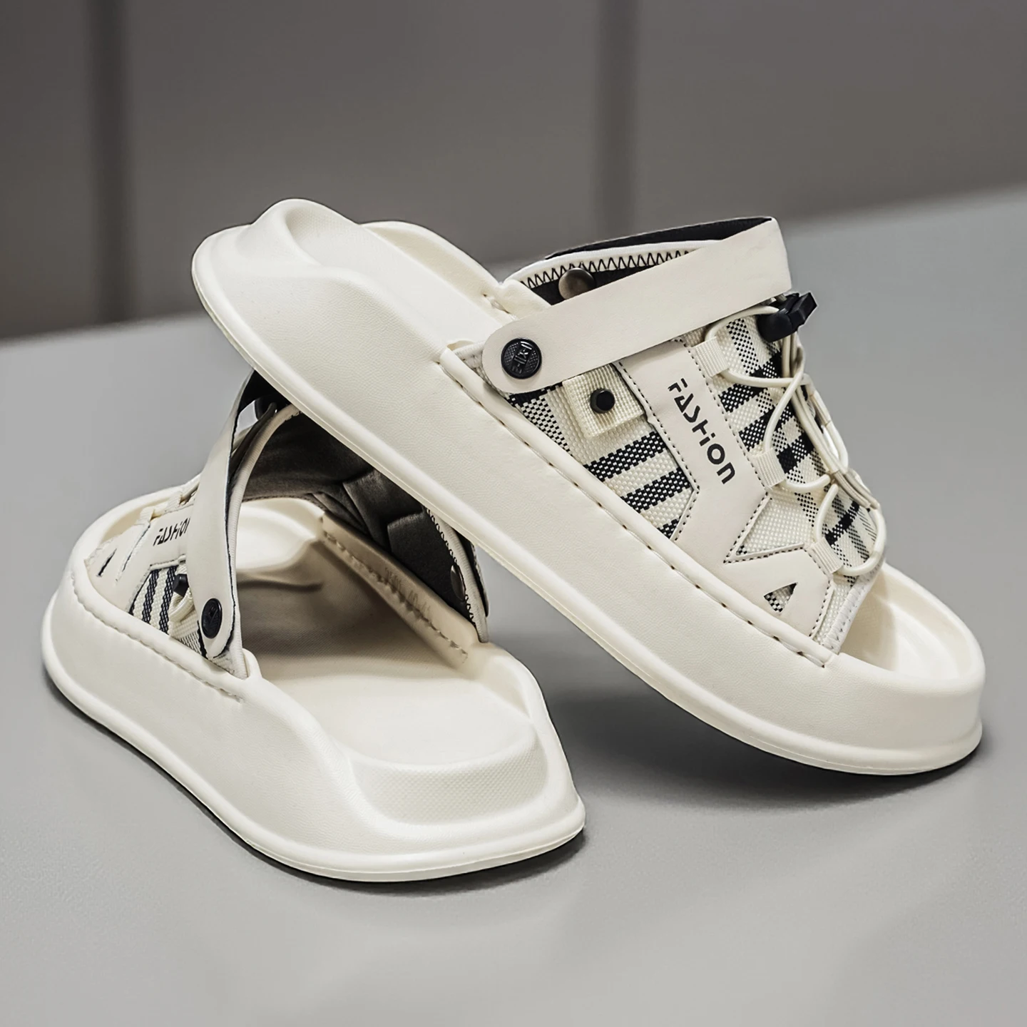 Men's Casual Slide Slippers Su - Men'S Shoes Comfortable Walking 评论和价格