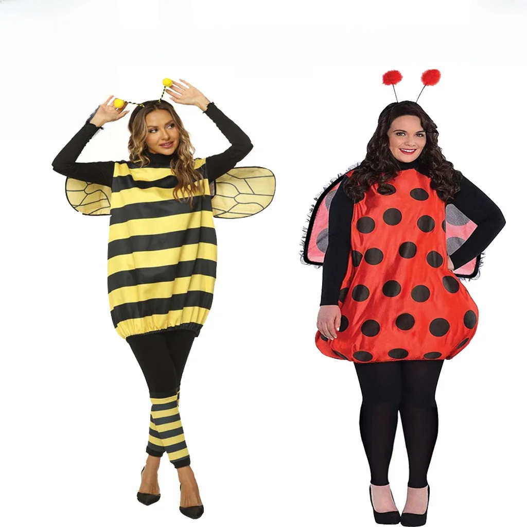 زي أداء الأطفال البالغين من loween Bee، زي المسرح الصيني التقليدي، مقاس الموديل 65/80A، اللون الأحمر #1