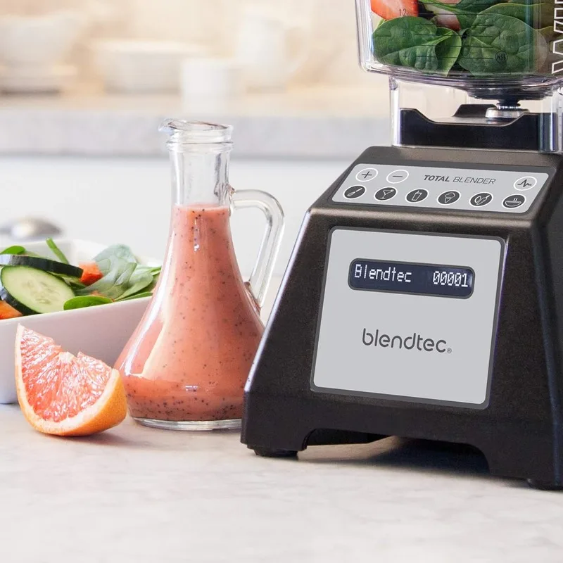 Blendtec Total Classic Original Blender - WildSide+ Jar (90 oz) - Professional-Grade Power - 6 Pre-programmed Cycles