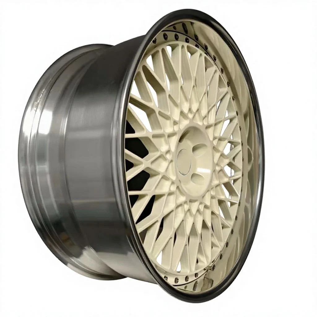 

Hot-selling New 2-Piece White Forged Aluminium Alloy Wheels Deep Dish Polishing 5x114.3 5x120 4x100 5x108 6x139.7 X8 C7 C8 E82