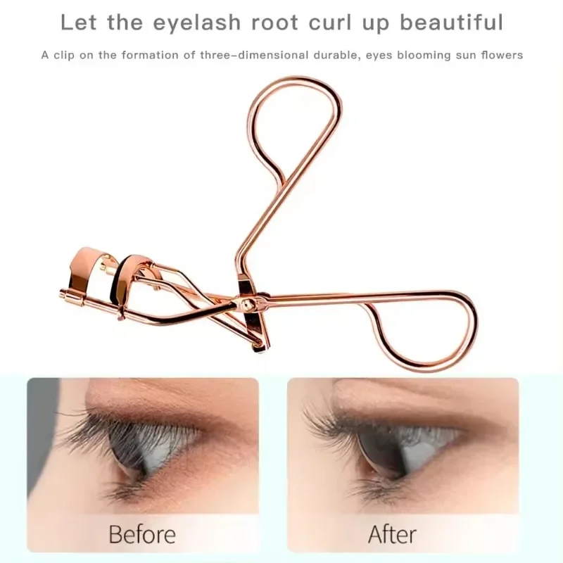 Mini Eyelash Curler Portable Useful Stainless Steel Curling Partial Eyelashes Auxiliary Beauty Tools Natural Eye Lashes Makeup