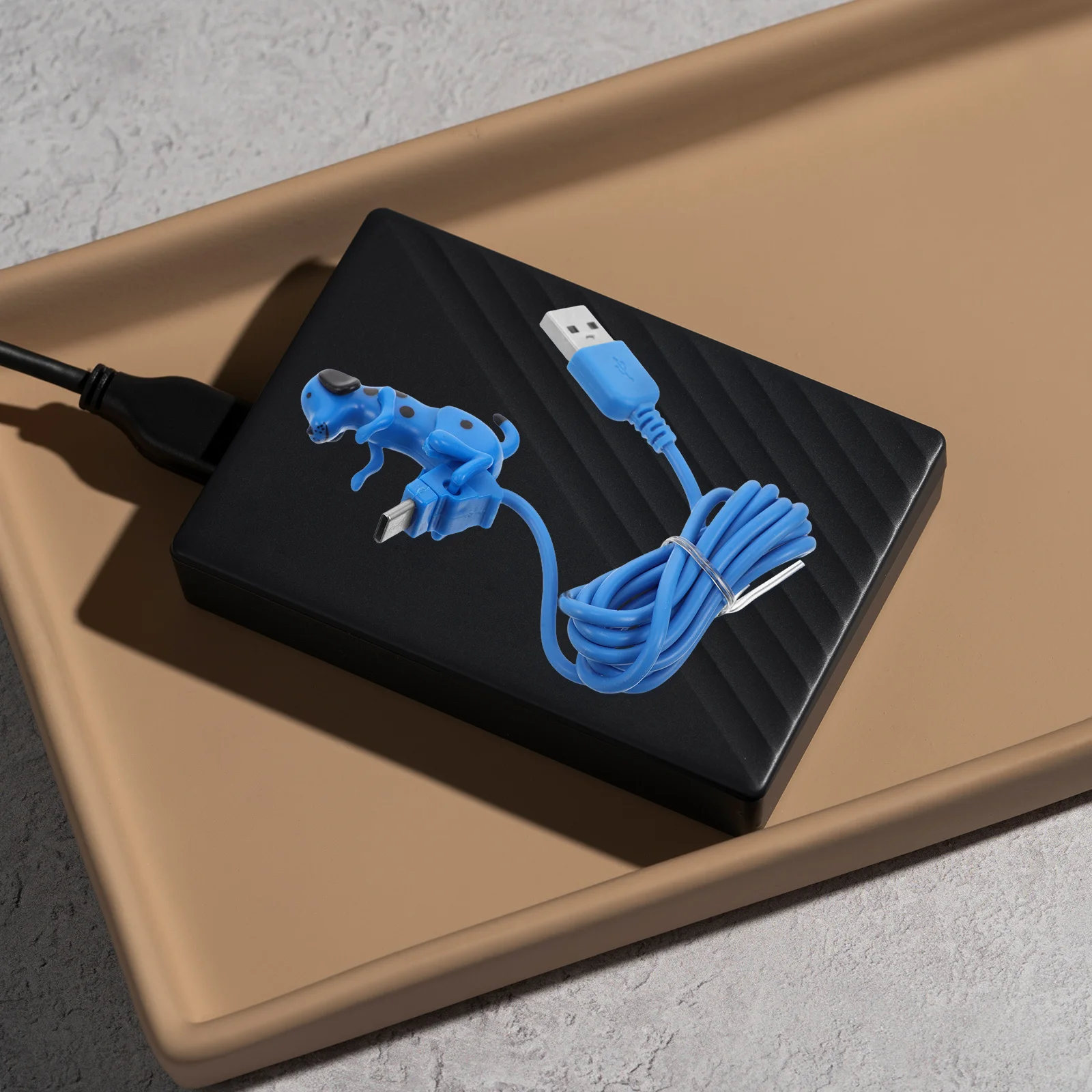 

Adorable Dog Charging Cable Type C Fast Durable Mobile Phone Data Transmission Cable Dog Accessories Electronic